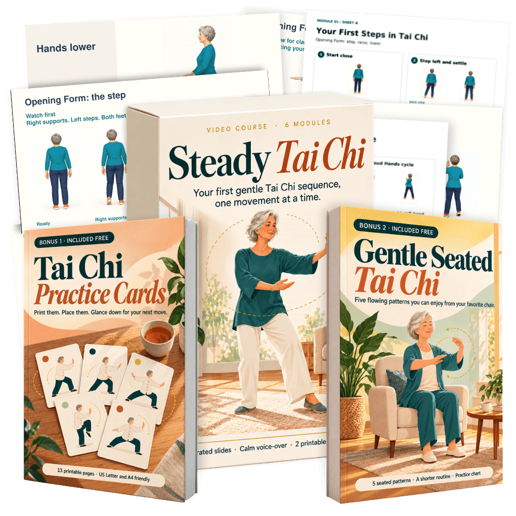 Steady Tai Chi: A Gentle Video Course for Beginners